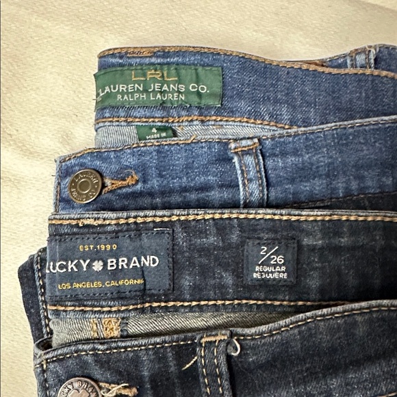 Lucky Brand Denim - Lucky Brand and Ralph Lauren Blue Jeans
